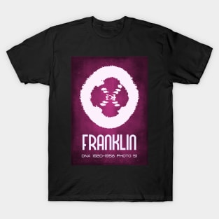 Rosalind Franklin Photo 51 DNA Crystallisation T-Shirt